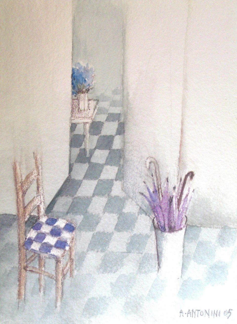 アントニーニの水彩画
