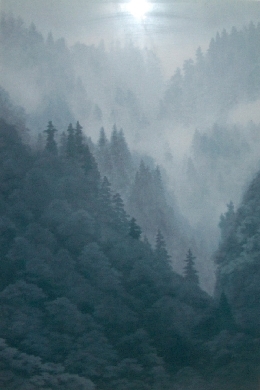 東山魁夷のリトグラフ