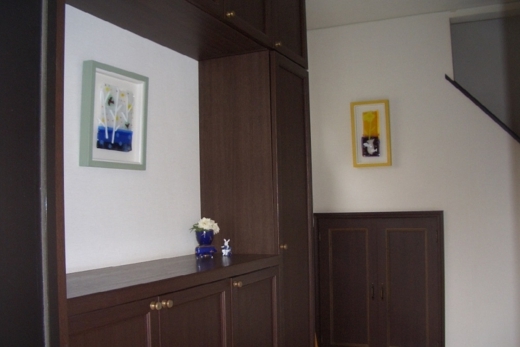 広島県三原市のお客様のお宅に掛けた作品です。